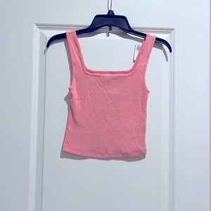 Old Navy cropped ribbed tank- size XS-  NWT